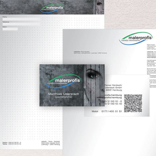 Heydorndesign - Grafik-Design - malerprofis - Corporate Identity