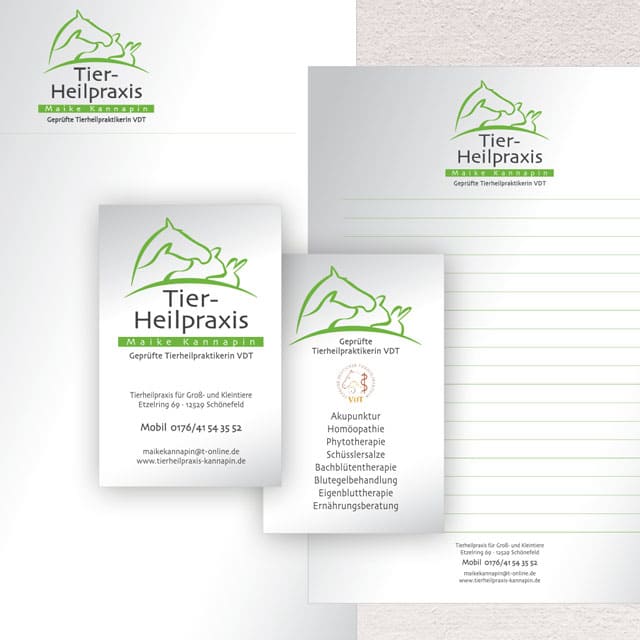 Heydorndesign - Grafik-Design - Tierheilpraxis - Corporate Identity