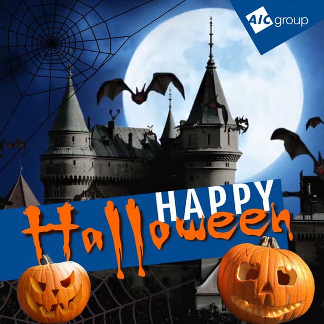 Heydorndesign - Social Media - AIC Group - Post: Halloween