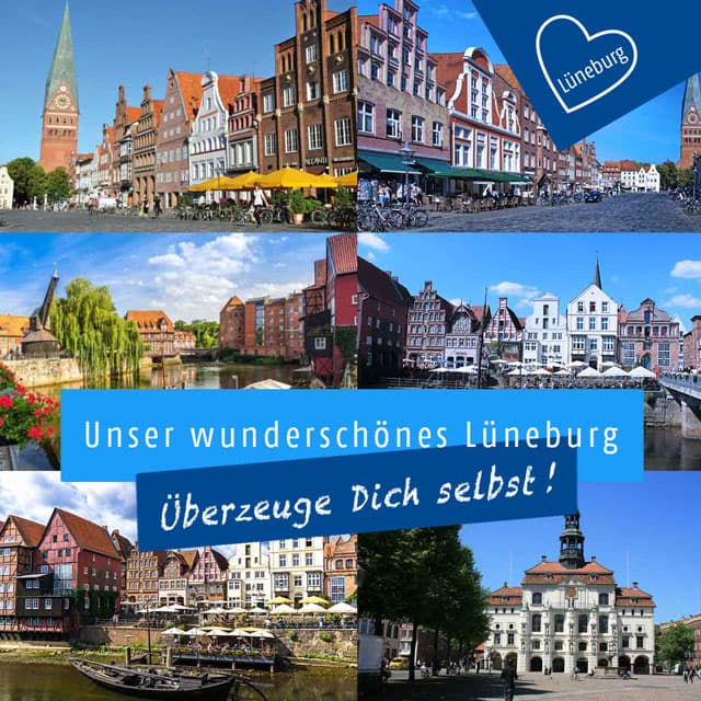 Heydorndesign - Social Media - AIC Group - Post: Wunderschönes Lüneburg