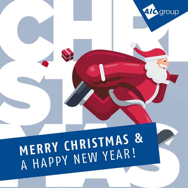 Heydorndesign - Social Media - AIC Group - Post: Merry Christmas